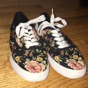 Floral sneakers